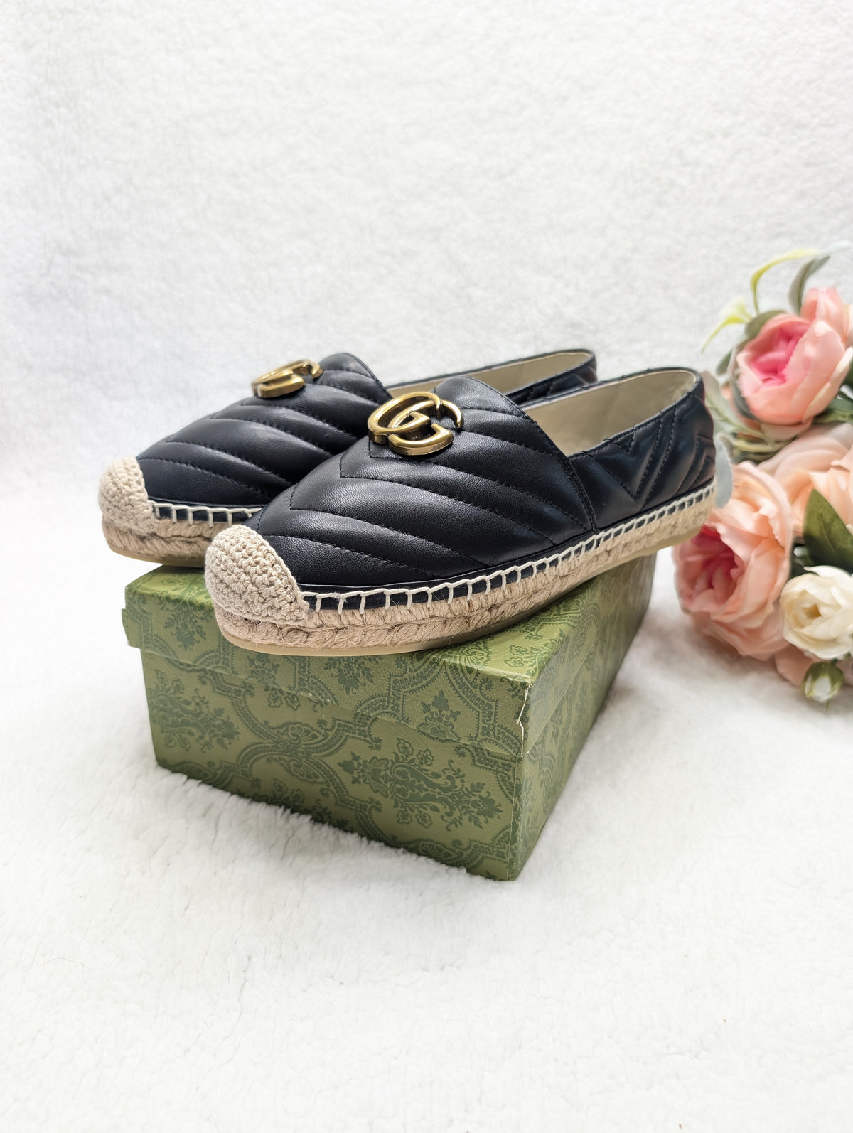 Premium Styles GGS A61GA Black Marmontt Sandals