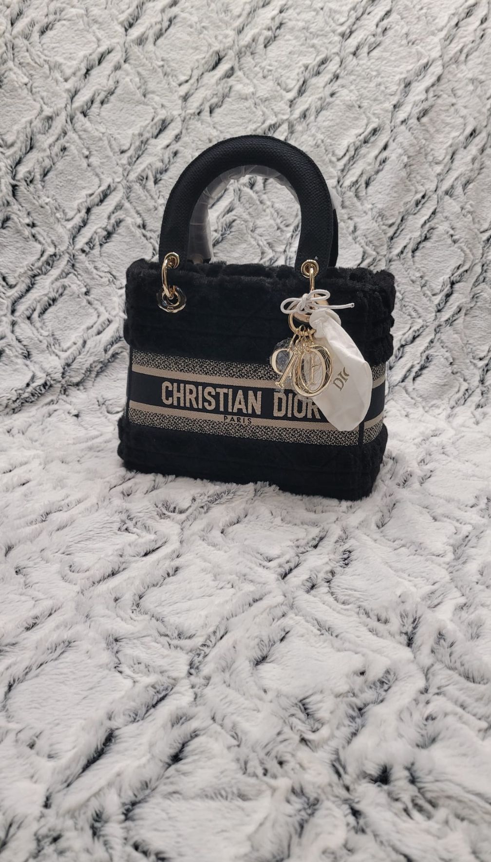 Black Tote Bag ChristianD3481