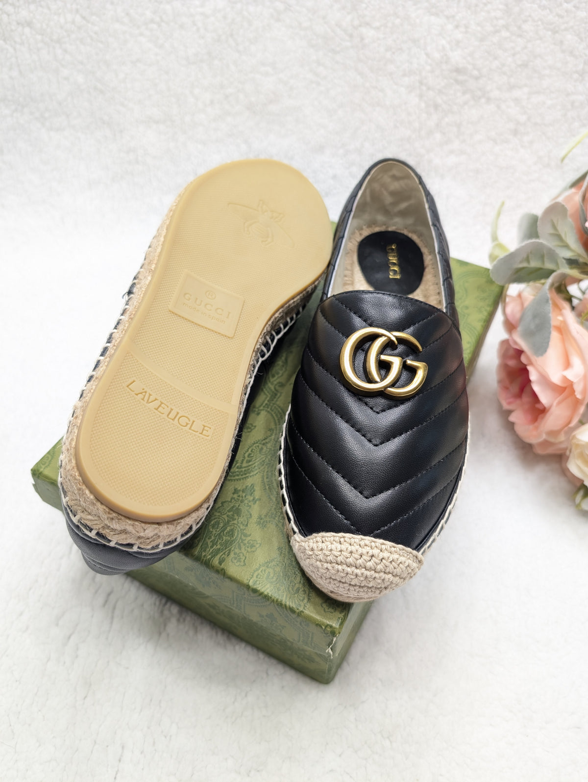 Premium Styles GGS A61GA Black Marmontt Sandals