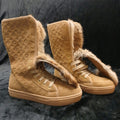 Womens Boots LV360N Brown Fur