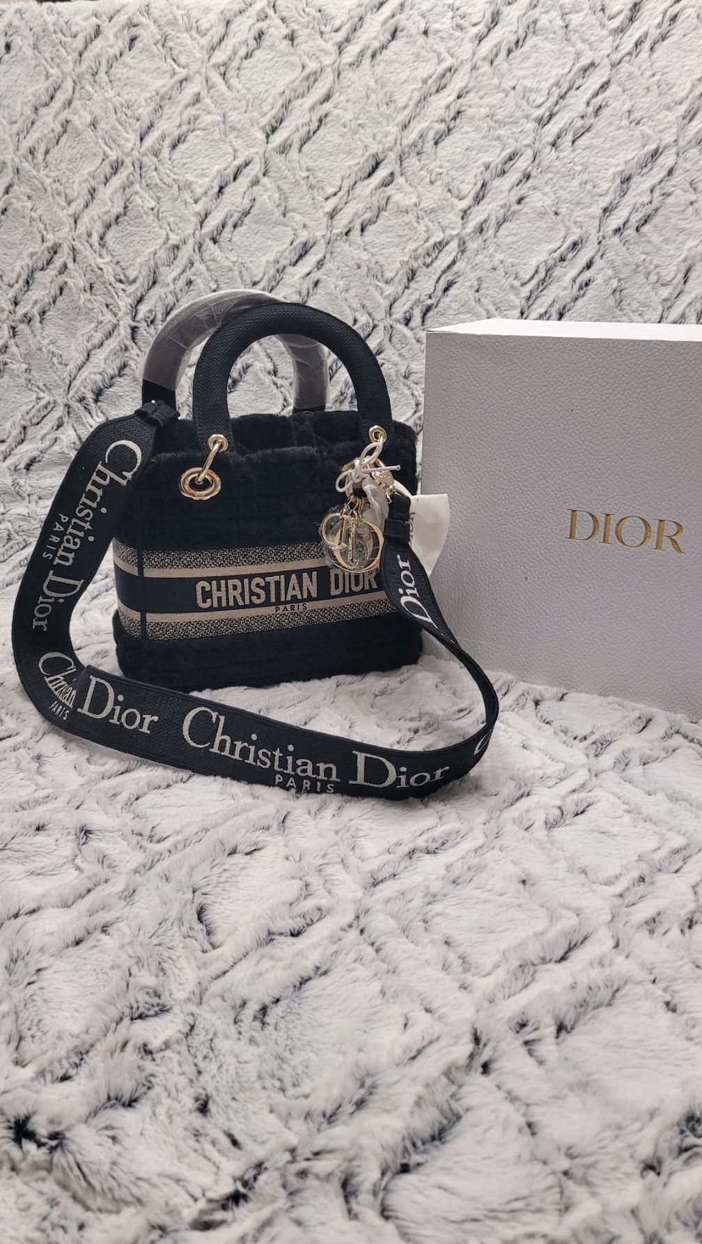 Black Tote Bag ChristianD3481