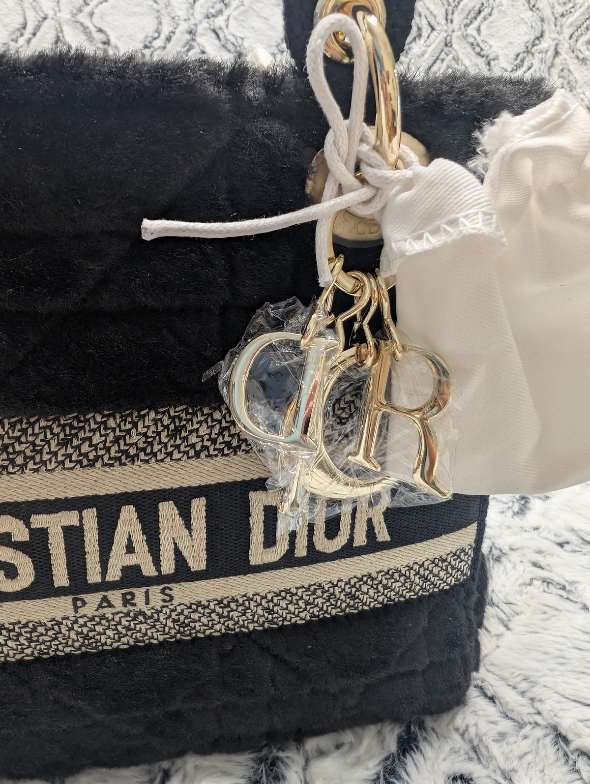 Black Tote Bag ChristianD3481