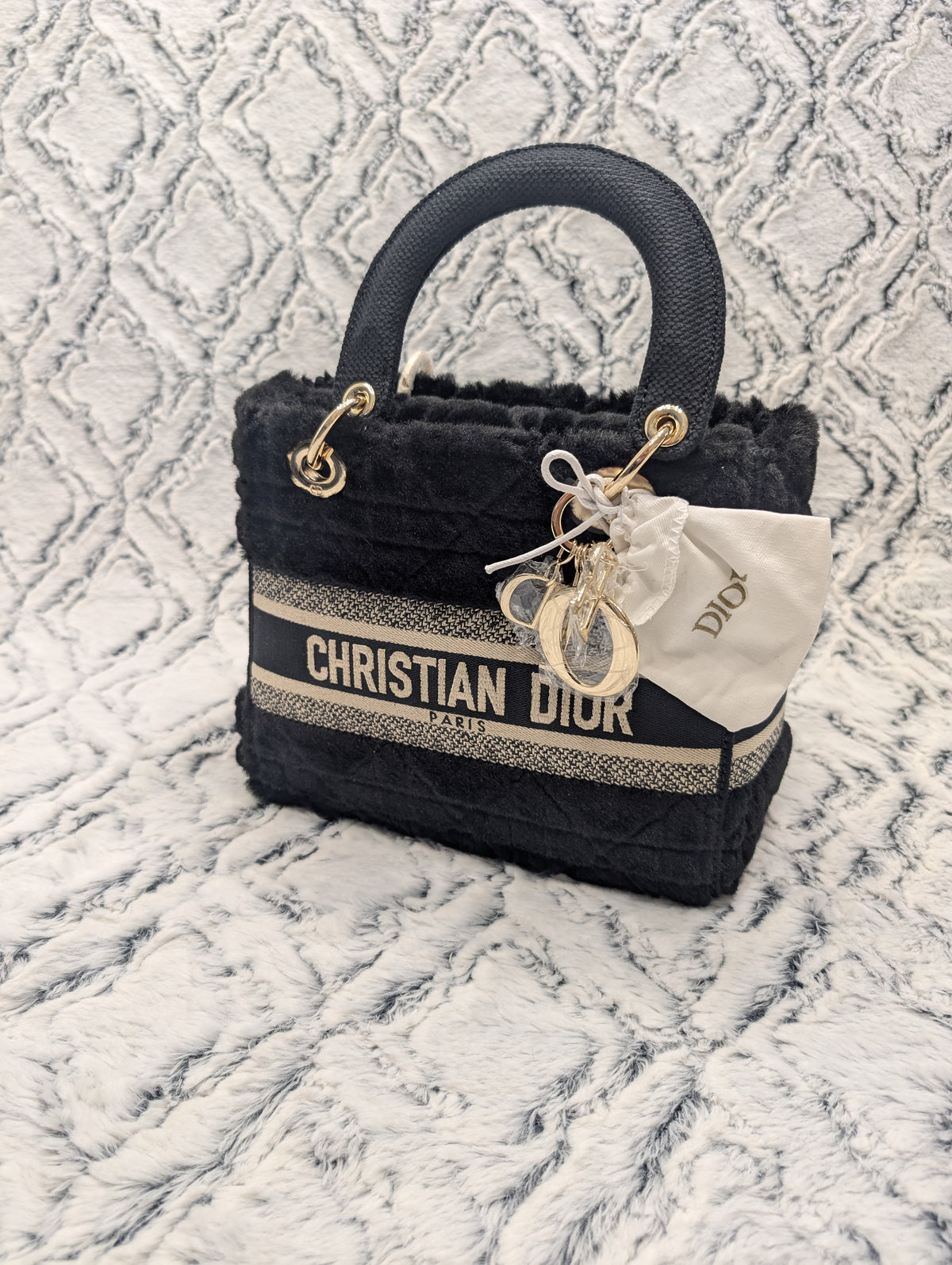 Black Tote Bag ChristianD3481