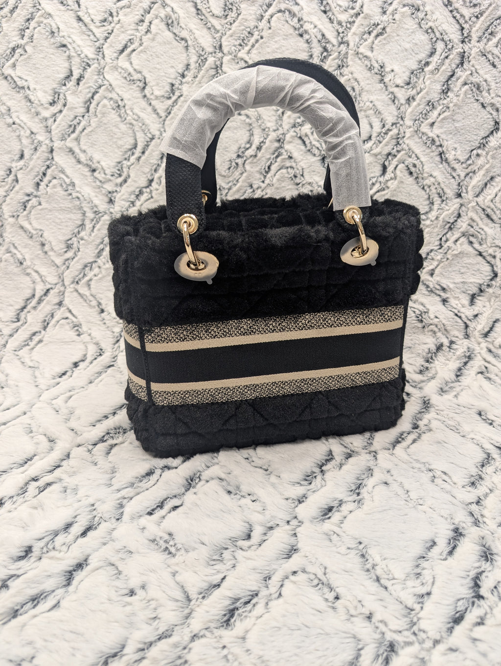 Black Tote Bag ChristianD3481