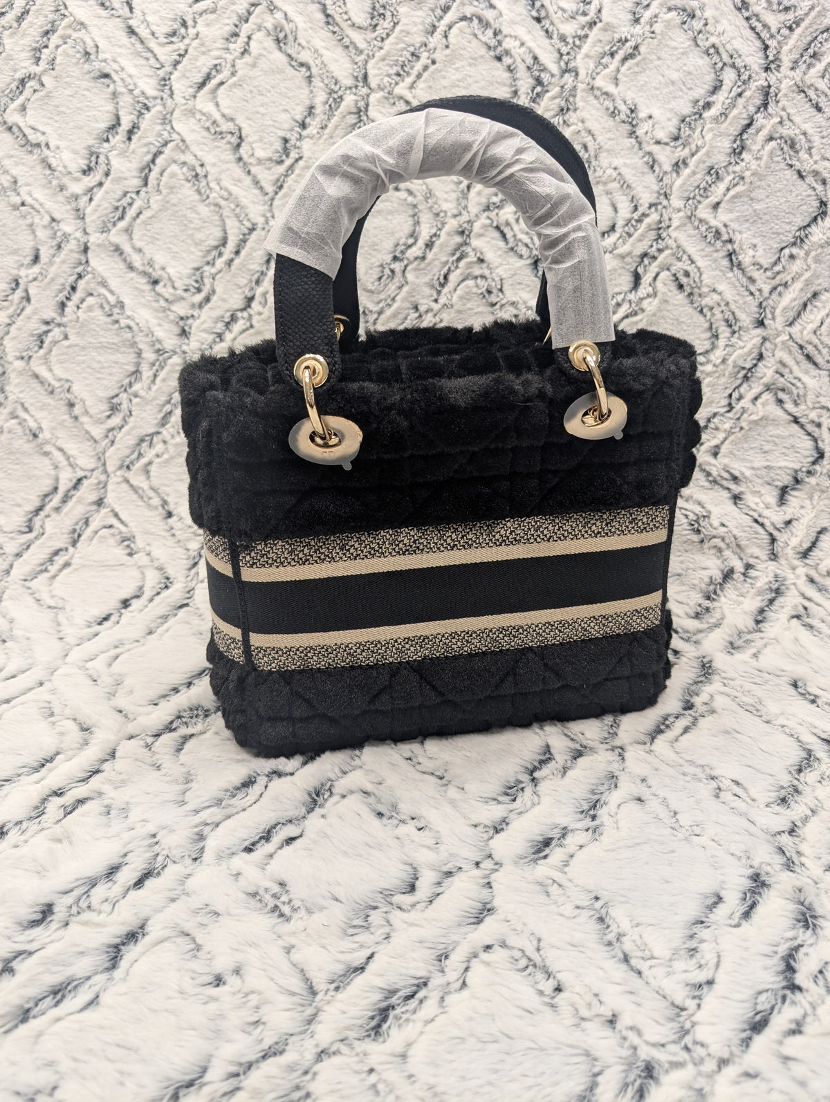 Black Tote Bag ChristianD3481