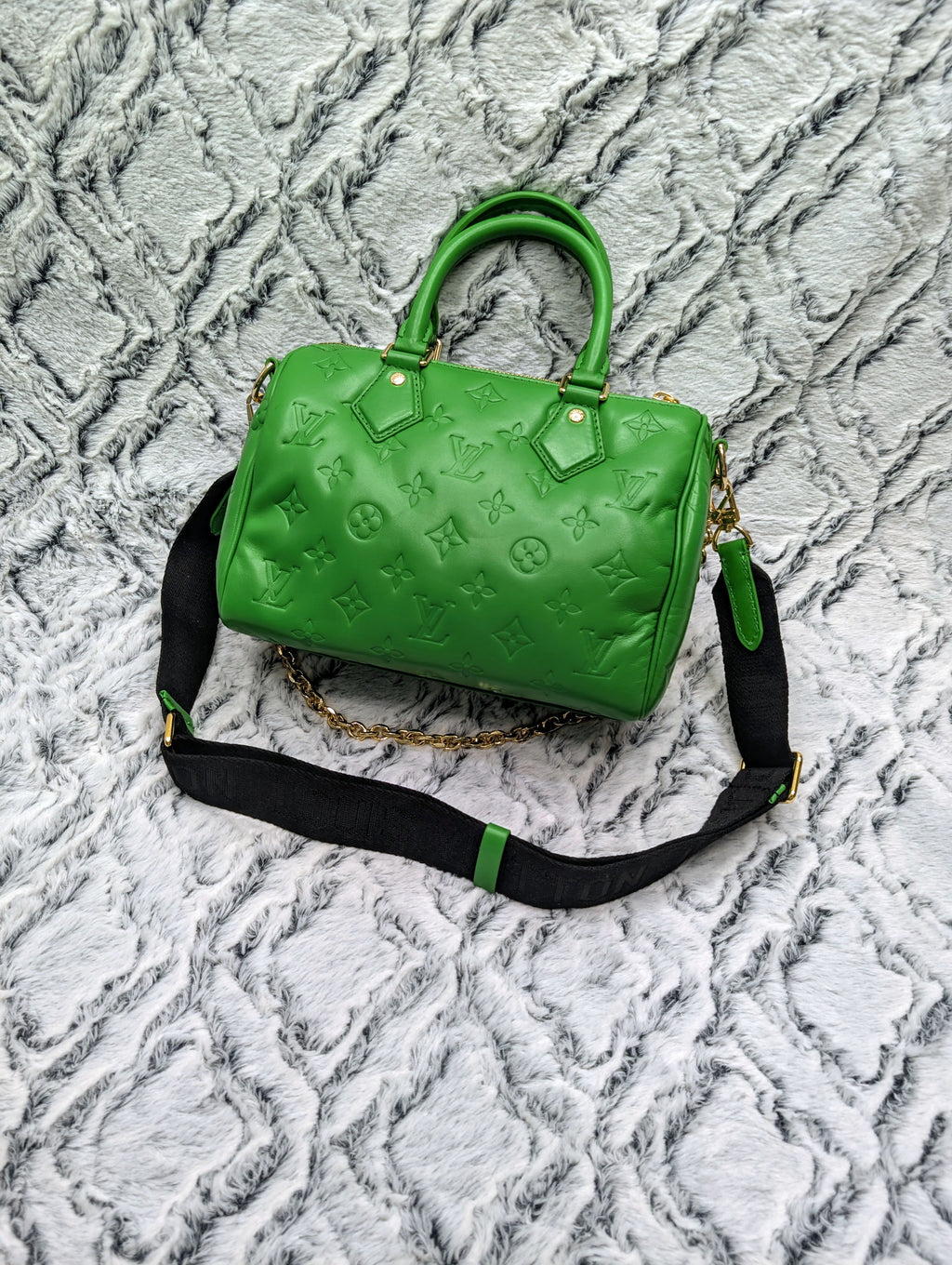 Womens Handbag LV5425 Monogram Speedii