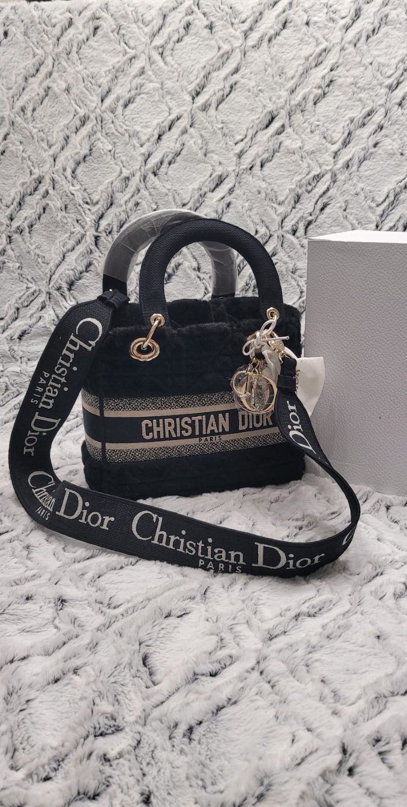 Black Tote Bag ChristianD3481